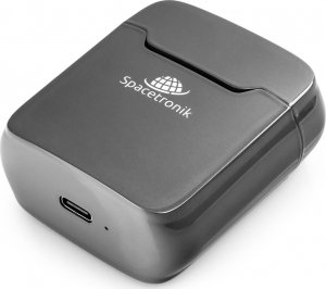 Mikrofon Spacetronik Bezprzewodowy mikrofon iPhone Lightning IOS wszechkierunkowy plug and play ładujące etui w zestawie 11