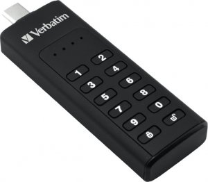 Pendrive Verbatim VERBATIM USB C 3.1 Drive 32 GB - Keypad Secure (R:160/W:130 MB/s) GDPR 1