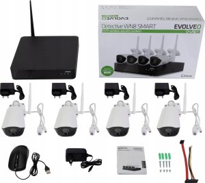 Kamera IP Evolveo EVOLVEO kamerový systém Detective WN8 SMART, bezdrátový, 4 kamery 11