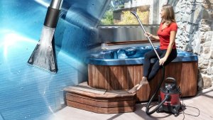 Odkurzacz przemysłowy Evolveo EVOLVEO Salente Combo 4v1, vysavač pro mokré a suché vysávání, tepovač, fukar 9