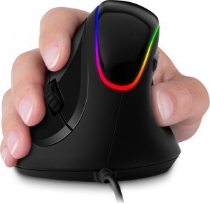 Mysz Connect IT CONNECT IT GAME FOR HEALTH ergonomiczna pionowa mysz, drátowa, czarny 2