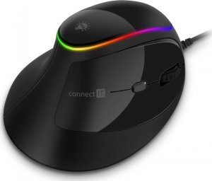 Mysz Connect IT CONNECT IT GAME FOR HEALTH ergonomiczna pionowa mysz, drátowa, czarny 5