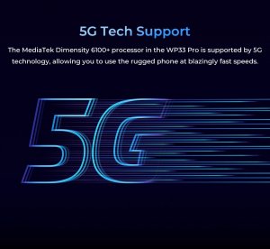 Smartfon Oukitel WP33 Pro 5G 8/256GB Czarny  (WP33Pro-BK/OL) 8