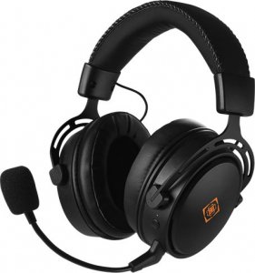 Słuchawki Deltaco Wireless Gaming Headset Czarne (GAM-109) 1