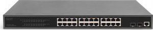Switch Digitus Digitus 24-portowy zarządzany przełącznik gigabitowy Ethernet PoE L2 6