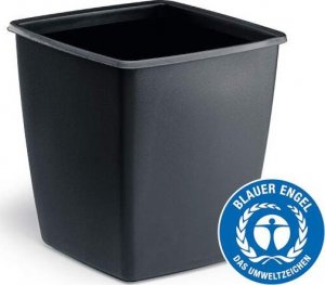 Kosz na śmieci Durable Durable OPTIMO Kwadrat Plastik Ciemnoszary 1