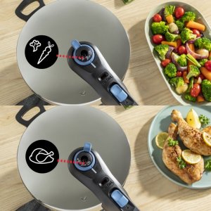 Tefal Szybkowar TEFAL SECURE TRENDY 8L + koszyk 3