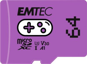 Karta Emtec Gaming MicroSDXC 64 GB Class 10 UHS-I/U3 A1 V30 (ECMSDM64GXCU3G) 1