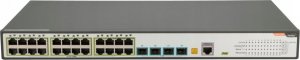 Switch Fiberhome FiberHome S4820-28T-X-PE-AC łącza sieciowe Zarządzany L2/L3 Gigabit Ethernet (10/100/1000) Obsługa PoE 1U Czarny, Szary 1