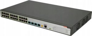 Switch Fiberhome FiberHome S5800-28T-X-PE-AC łącza sieciowe Zarządzany L2/L3 Gigabit Ethernet (10/100/1000) Obsługa PoE 1U Czarny, Szary 5