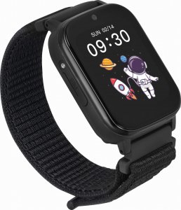 Smartwatch Garett Kids Tech 4G Czarny  (TECH_4G_BLK_VEL) 3