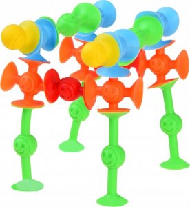 Jokomisiada Giętkie Klocki przyssawki sticks 35ele ZA4394 4