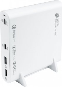 Ładowarka Good Connections GoodConnections USB Desktop Schnellladestation 120W 4-Port 2xUSB-C/2xUSB-A QC4.0 Weiß 3