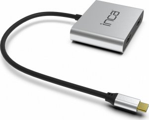 HUB USB Inca INCA Adapter ITPC-4 Typ C > 2xHDMI 4K30Hz,1xUSB-A,1xUSB-C 4