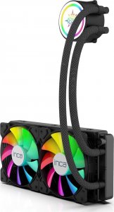 Chłodzenie wodne Inca INCA ISS-02XN CPU LIQUID Kühler 2 x 120 mm PWM-Lüfter 5