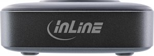 Ładowarka InLine InLine® Qi powerstation multiport, power supply, charger, 4x USB Type-C, 2x USB Type A, GaN, 100W, Wireless Charging 15W, black 5