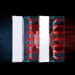 Chłodzenie CPU Jonsbo CR-3000 ARGB Białe 25