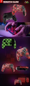 Pad PDP PDP SWITCH Pad bezprzewodowy Rematch Super ICons Glow in the Dark 7