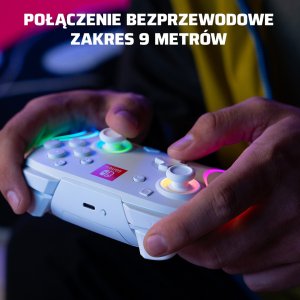 Pad PDP PDP SWITCH Pad bezprzewodowy AFTERGLOW WAVE - biały 4