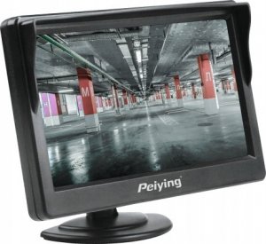 Wideorejestrator PeiYing Monitor samochodowy Peiying 5&quot; 1