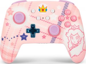 Pad PowerA PowerA SWITCH Pad bezprzewodowy Enhanced Princess Peach Plaid 1