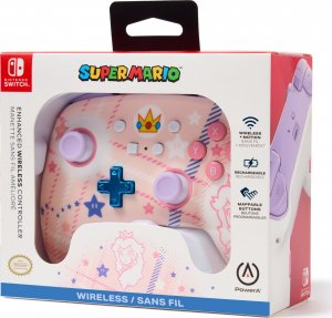 Pad PowerA PowerA SWITCH Pad bezprzewodowy Enhanced Princess Peach Plaid 11