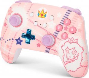 Pad PowerA PowerA SWITCH Pad bezprzewodowy Enhanced Princess Peach Plaid 4