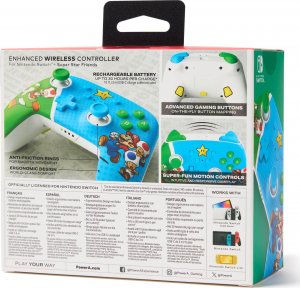 Pad PowerA PowerA SWITCH Pad bezprzewodowy Enhanced Super Star Friends 12