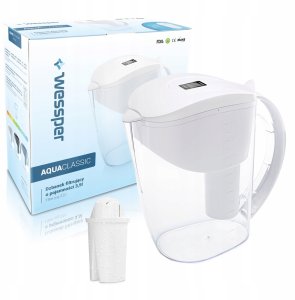 Dzbanek filtrujący Wessper dzbanek filtrujący lodówkowy D3 SLIM Classic 7