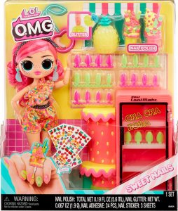 MGA L.O.L Surprise O.M.G Lalka Pinky Pops Sweet Nails 50384 2