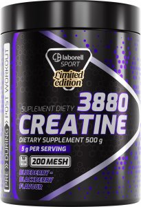 Laborell Laborell Creatine monohydrate - jagoda jeżyna 500g 1