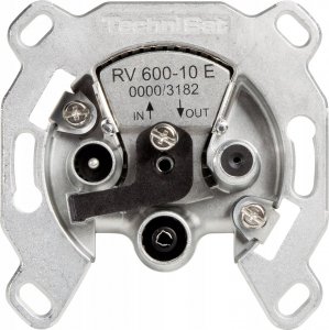 TechniSat TechniSat antenna socket TechniPro RV 600-10E, connection socket (silver) 1