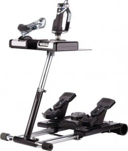 Wheel Stand Pro Wheel Stand Pro Deluxe V2, mount (black, Thrustmaster Hotas Warthog and Saitek X52/Pro, X55, X56, X65) 7