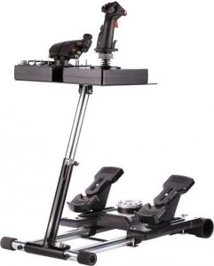 Wheel Stand Pro Wheel Stand Pro Deluxe V2, mount (black, Thrustmaster Hotas Warthog and Saitek X52/Pro, X55, X56, X65) 8