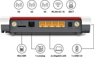 Router AVM FRITZ!Box 6850 5G (20002914) 5