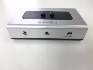 Delock DeLOCK switch jack 3.5mm 2 port manual bidirectional, switch (grey/black) 7