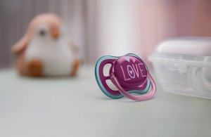 Avent Smoczek Ultra Air 18m+ słoń/love 2 szt. 2