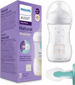 Avent SCY673/81-RESPONSYWNA BUTELKA 260ML SŁOŃ AIR FREE 13