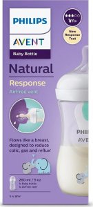 Avent SCY673/81-RESPONSYWNA BUTELKA 260ML SŁOŃ AIR FREE 10