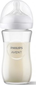 Avent SCY933/01-RESPONSYWNA BUTELKA SZKLANA 240ML 10