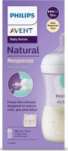 Avent SCY673/82-RESPONSYWNA BUTELKA 260ML MIŚ AIR FREE 12