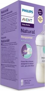 Avent SCY673/82-RESPONSYWNA BUTELKA 260ML MIŚ AIR FREE 3