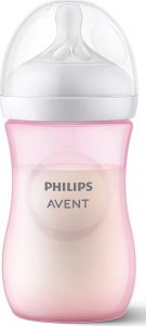 Avent Butelka responsywna Natural Response* 260 ml różowa 11