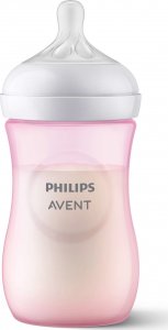 Avent Butelka responsywna Natural Response* 260 ml różowa 12