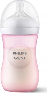 Avent Butelka responsywna Natural Response* 260 ml różowa 13