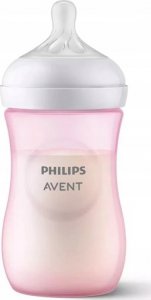 Avent Butelka responsywna Natural Response* 260 ml różowa 2