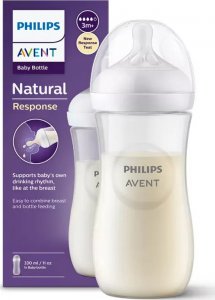 Avent AVENT SCY906/01-RESPONSYWNA BUTELKA NATURAL 330ML 1