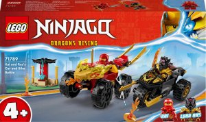 LEGO Ninjago Bitwa samochodowo-motocyklowa między Kaiem a Rasem 4szt. (71789) 1