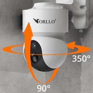 Kamera IP ORLLO Kamera IP Orllo E9 obrotowa zewnętrzna Wi-Fi 2MP 13