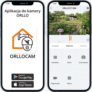 Kamera IP ORLLO Kamera IP Orllo E9 obrotowa zewnętrzna Wi-Fi 2MP 14